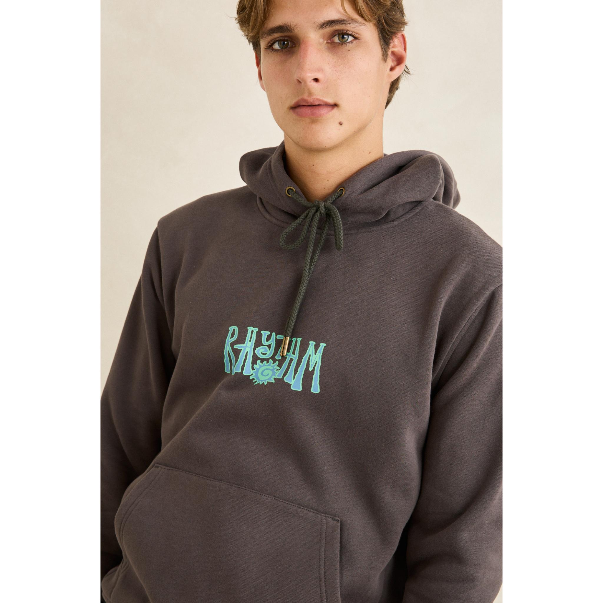 Rhythm Vintage Fresh Stamp Fleece Hood