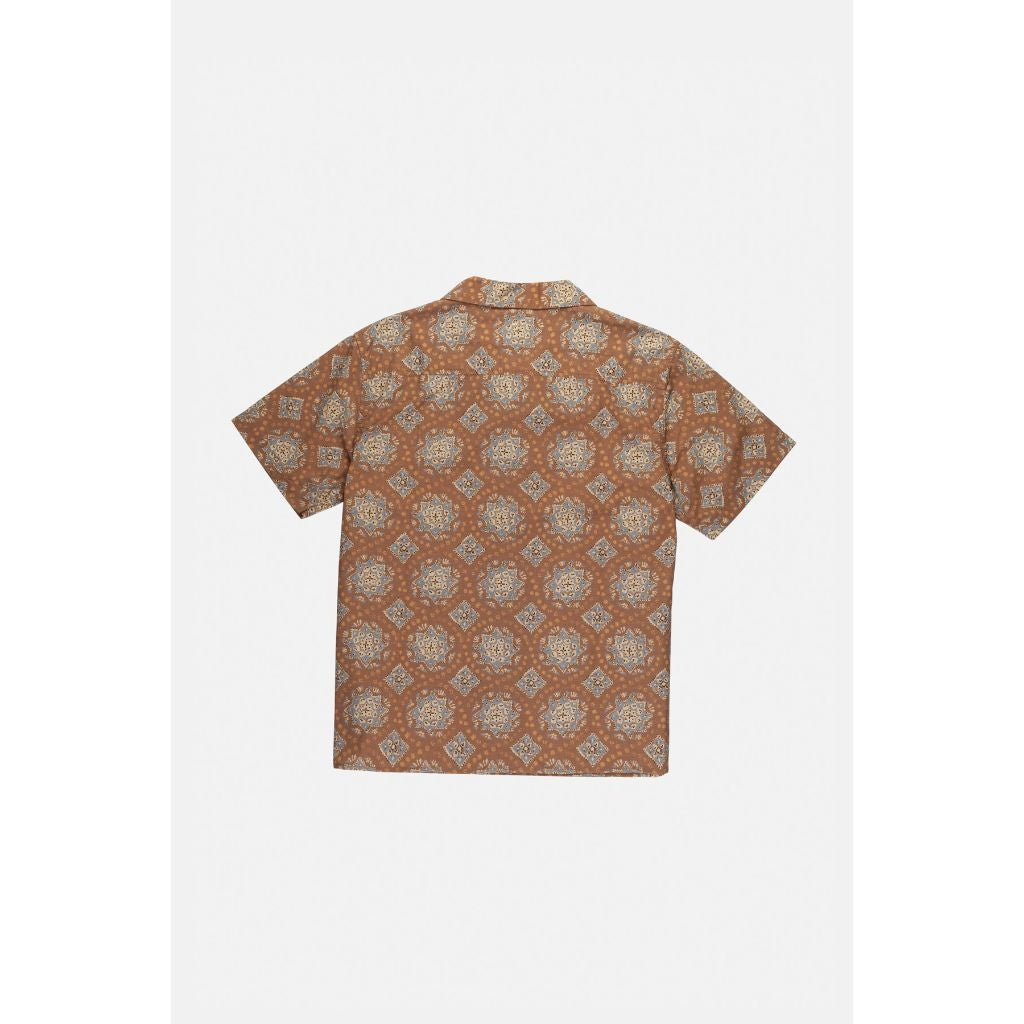 Rhythm Zambia Mens Short Sleeve Shirt