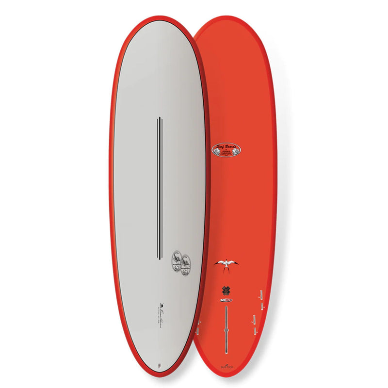 Donald Takayama Surftech Scorpion 2 Surfboard - 6-4 - Red