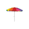 Beachkit Rainbow 8ft Beach And Shade Umbrella
