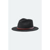 Brixton Messer Fedora Hat - Black