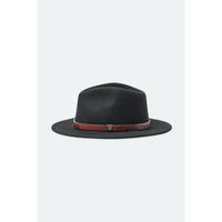Brixton Messer Fedora Hat - Black