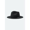 Brixton Wesley Fedora Hat - Black