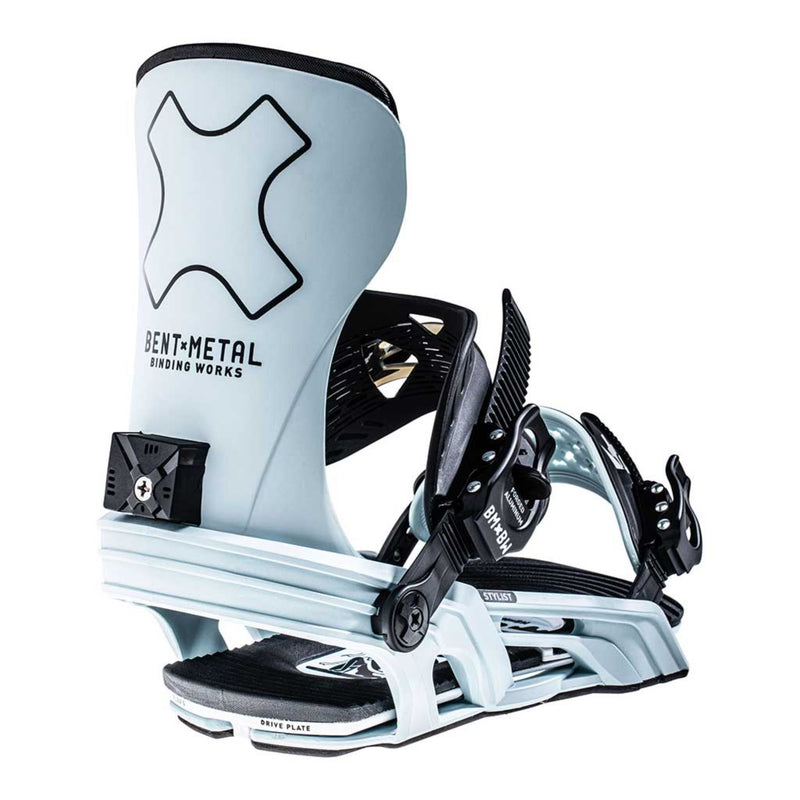 Bent Metal Womens Stylist Snowboard Binding - Blue