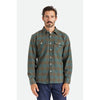 Brixton Bowery LS Flannel - Ocean