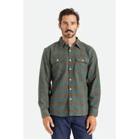 Brixton Bowery LS Flannel - Ocean