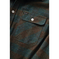 Brixton Bowery LS Flannel - Ocean