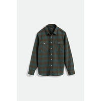 Brixton Bowery LS Flannel - Ocean