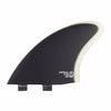 Captain Fin Co Keel Fin Twin Tab - Black