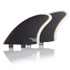 Captain Fin Co Keel Fin Twin Tab - Black