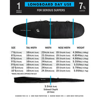 Creatures Of Leisure Long Board Day Use Dt2.0 Cover - Black / Silver
