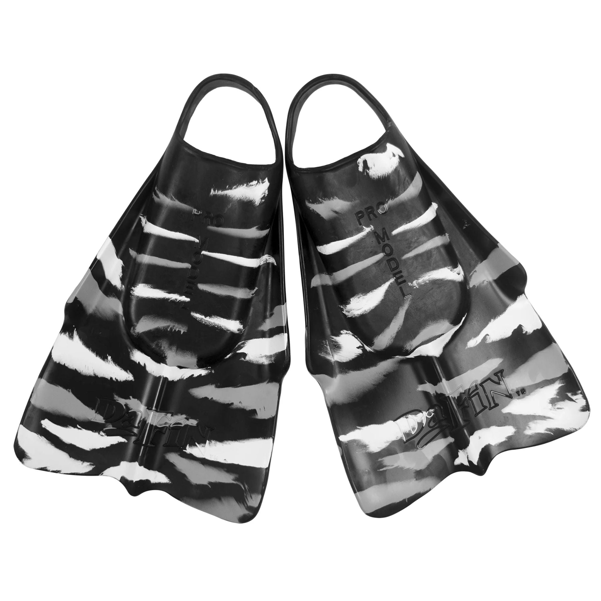 Dafin Zak Noyle Swim Fins - Black And White