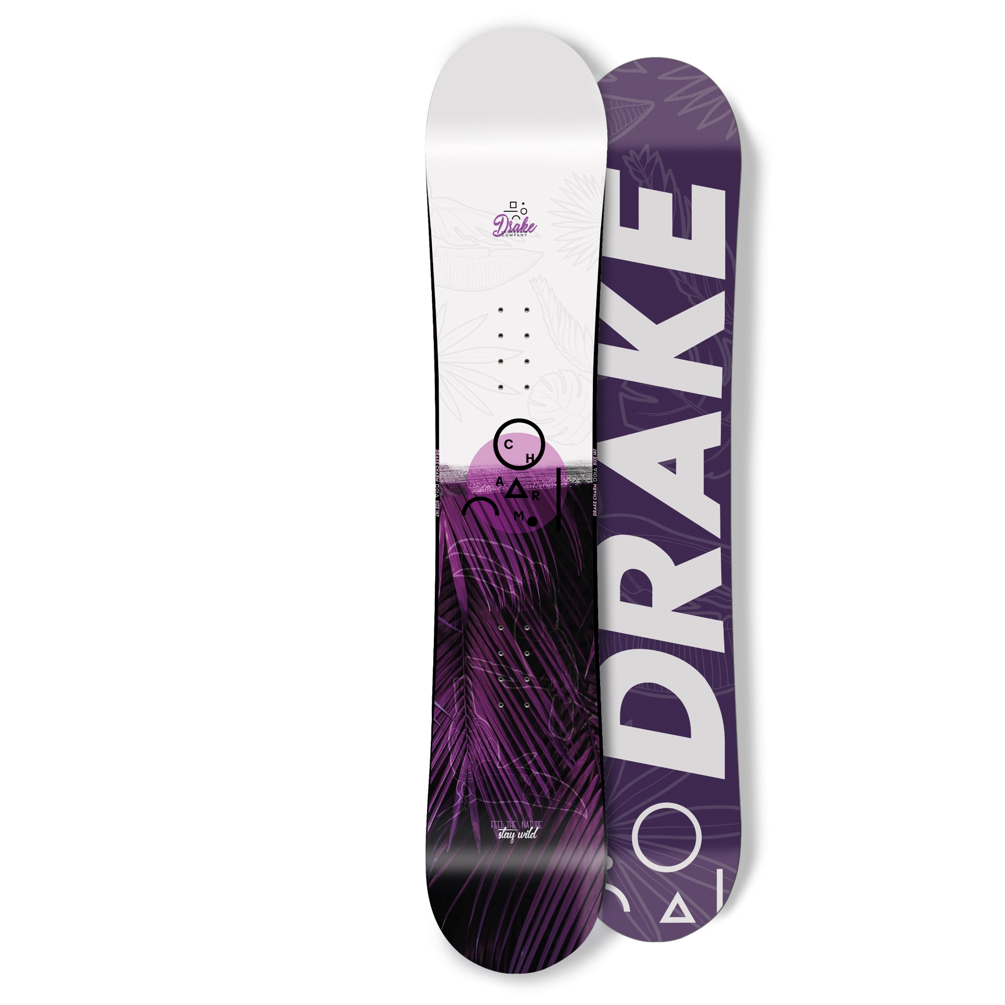 Drake Womens Charm Snowboard - 2022
