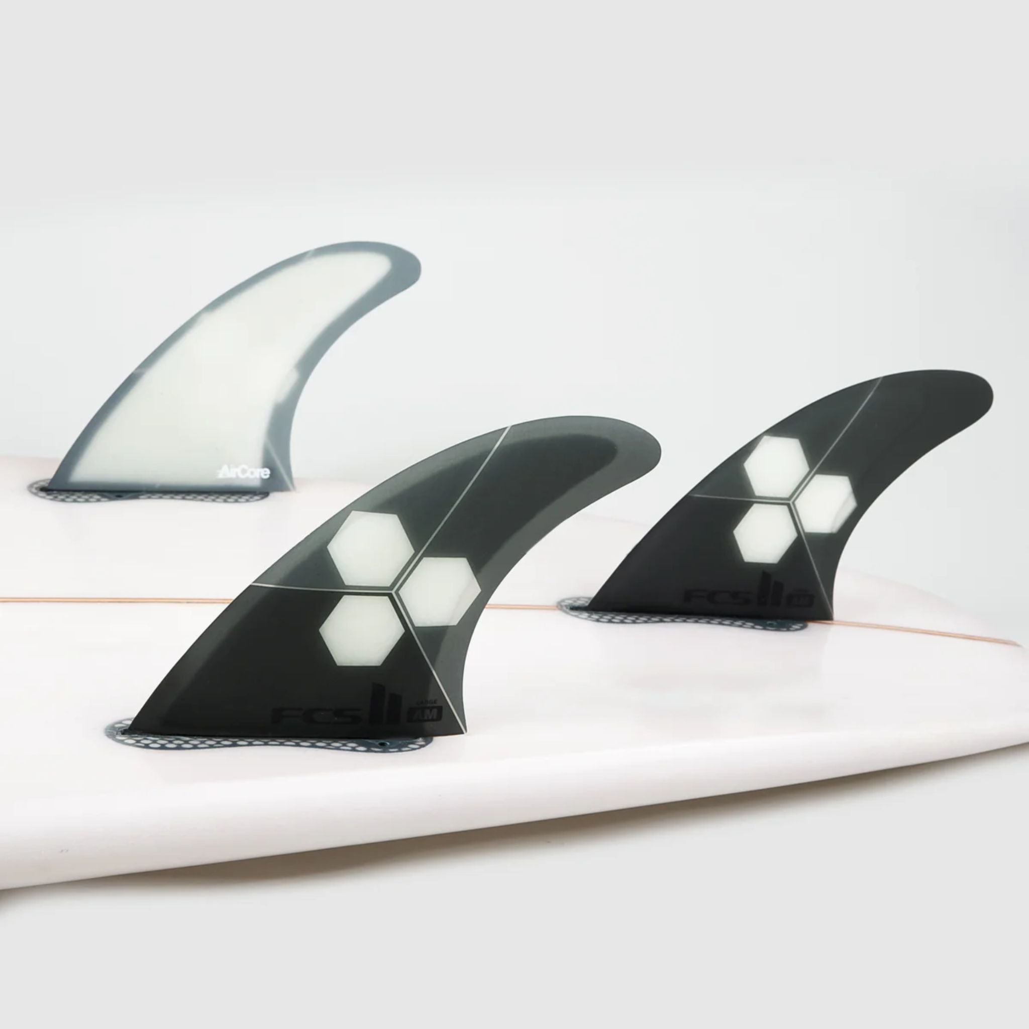 FCS 2 Al Merrick PC Tri Fin Set - Grey