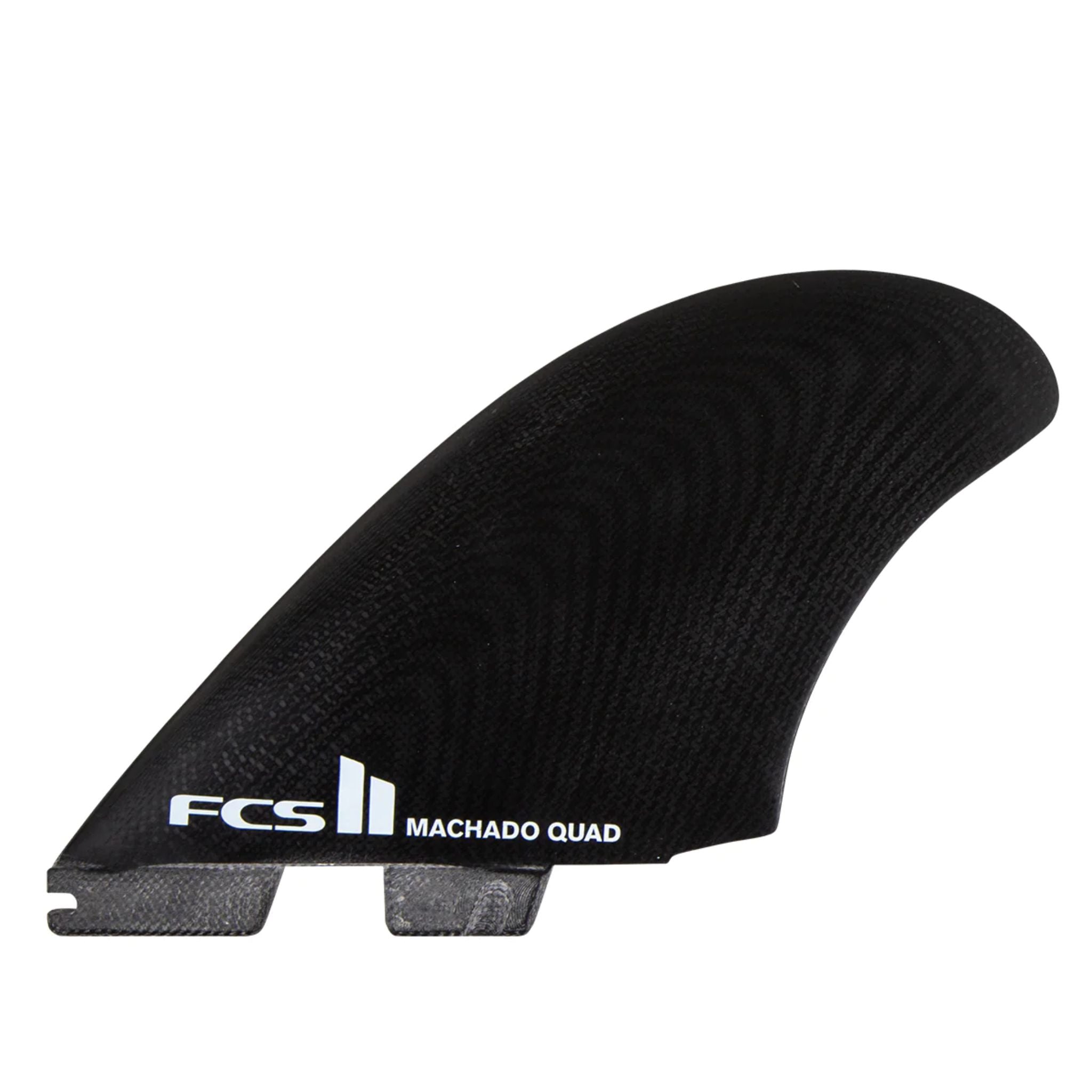 FCS 2 Rob Machado PG Quad Fin Set - Black