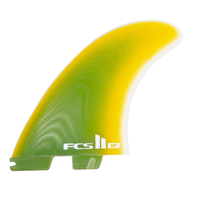 Fcs 2 Town And Country Pang Pg Twin + Trailer Fin Set - Yellow Fade