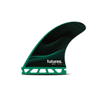 Futures F6 Hc Legacy Series Thruster Fin Set Green
