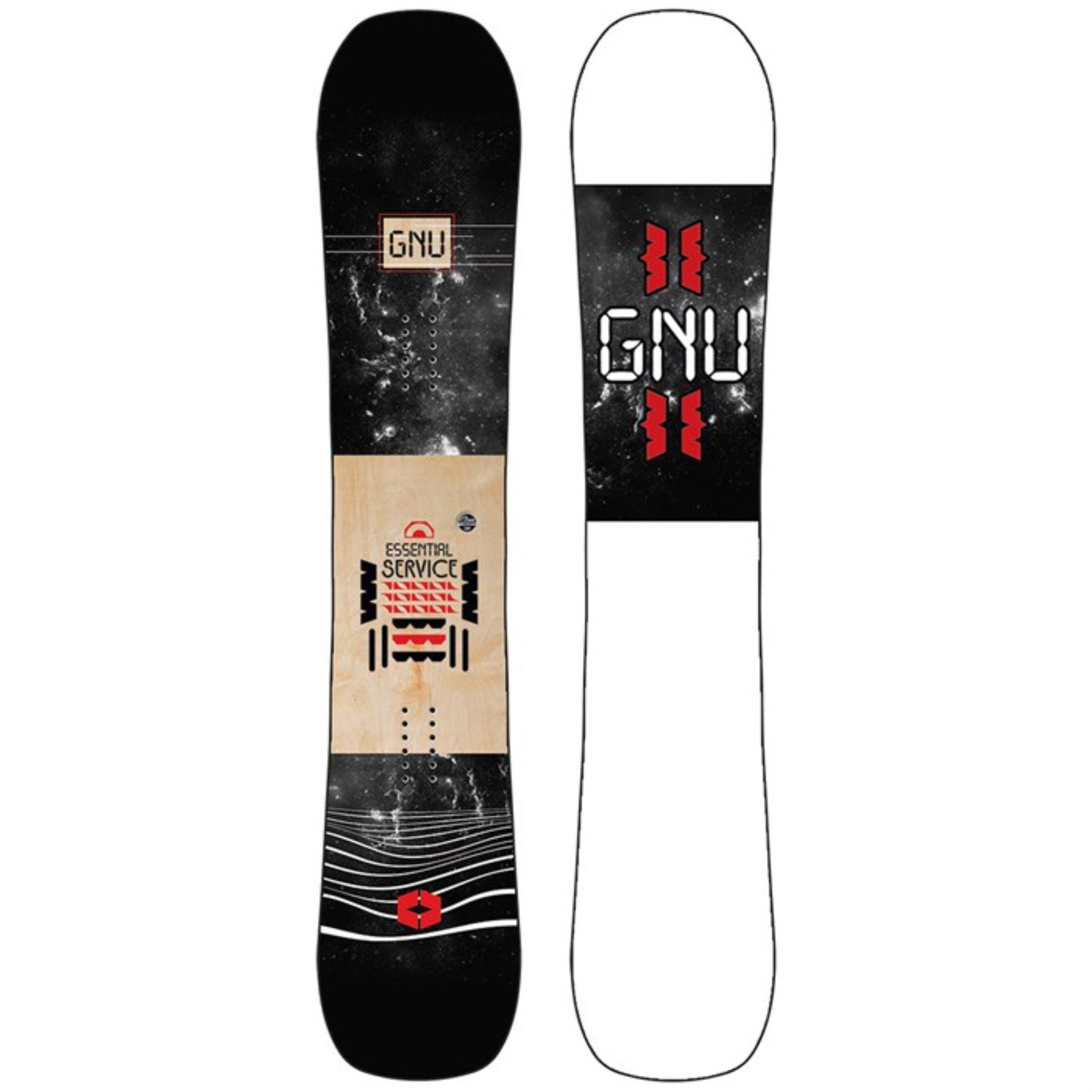 Gnu Essential Service Snowboard - 2022