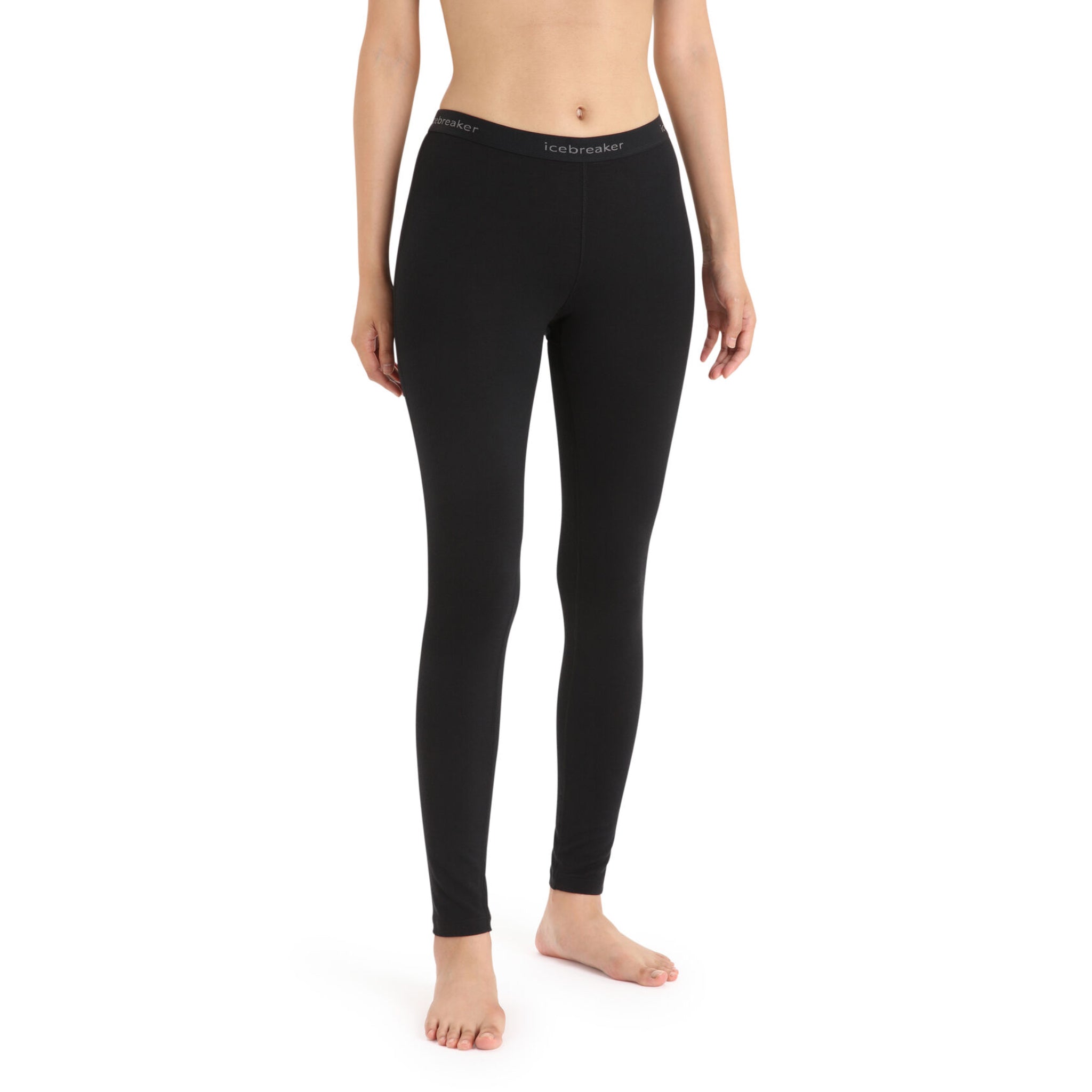 Icebreaker Womens 200 Oasis Thermal Leggings - Black