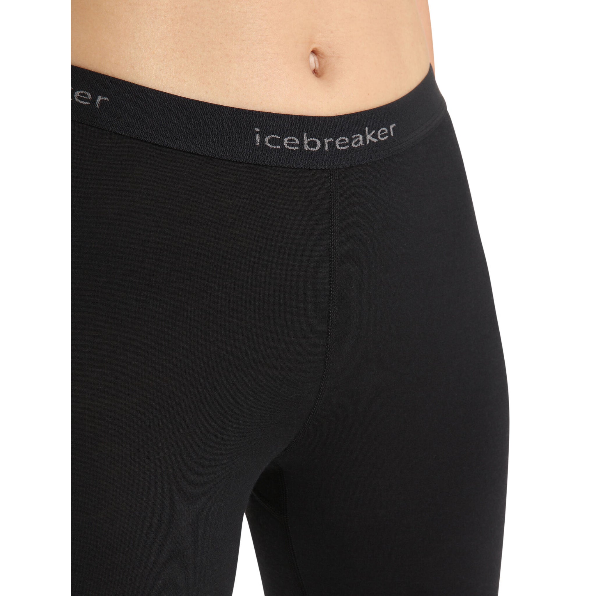 Icebreaker Womens 200 Oasis Thermal Leggings - Black