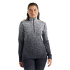 Icebreaker Womens 250 Vertex Long Sleeve Half Zip Thermal Top - Midnight Navy