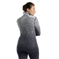 Icebreaker Womens 250 Vertex Long Sleeve Half Zip Thermal Top - Midnight Navy