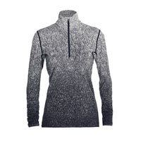 Icebreaker Womens 250 Vertex Long Sleeve Half Zip Thermal Top - Midnight Navy