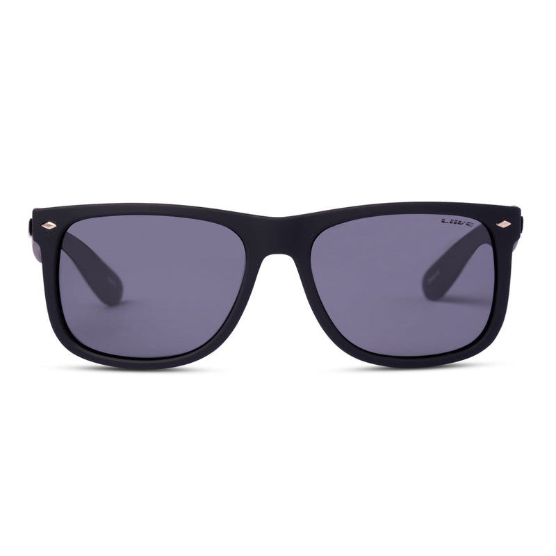 Liive El Capitan Polar Matt Black Sunglasses