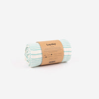 Layday Charter Seafoam Flat Weave Towel