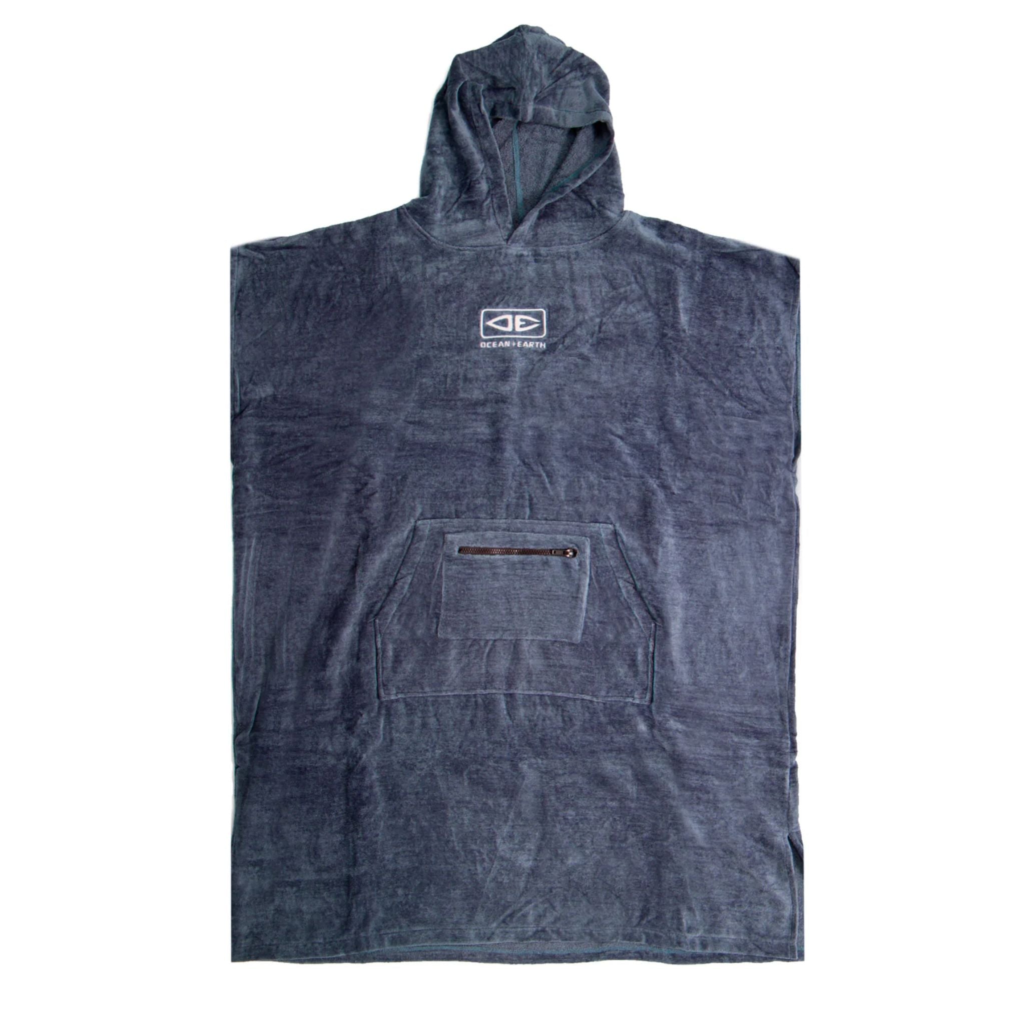 Ocean And Earth Mens Corp Poncho Hooded Towel