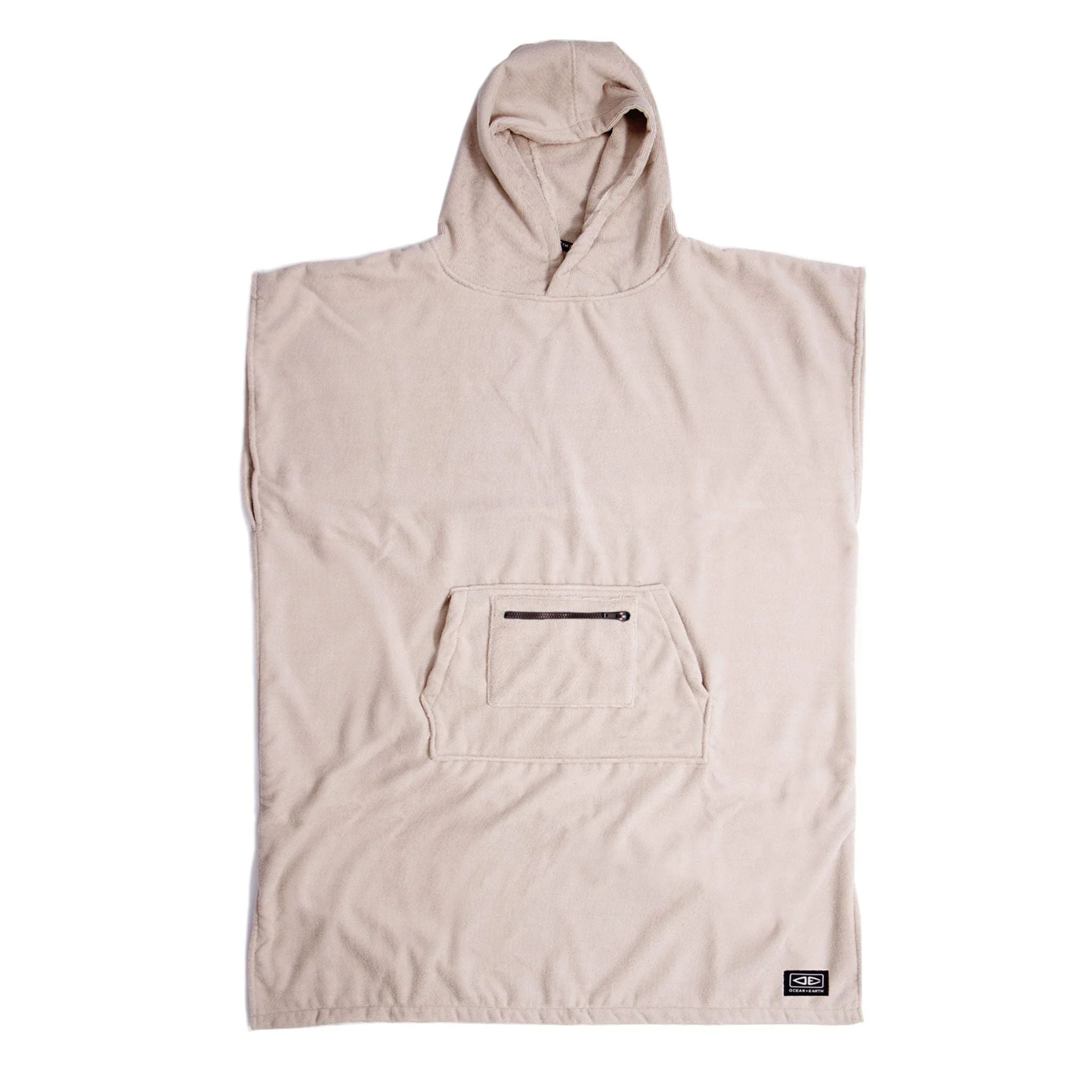 Ocean And Earth Mens Lightweight Poncho Hooded Towel