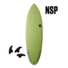 Nsp Protech Eps Hybrid Surfboard - Lime Green
