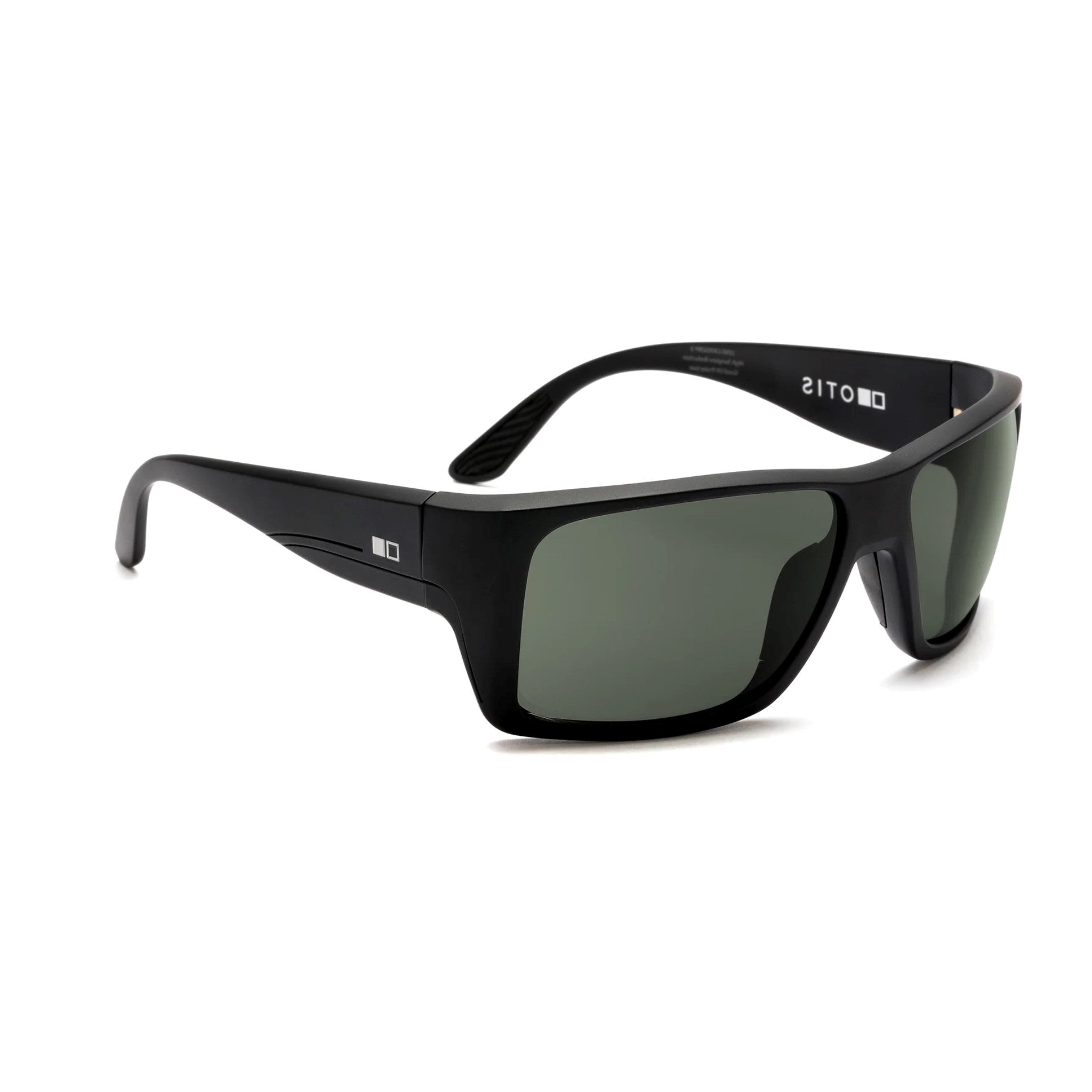 Otis Coastin Sunglasses Matte Black - Grey