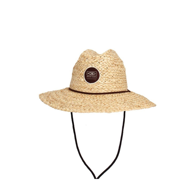 Ocean And Earth Mens Woody Raffia Cane Hat