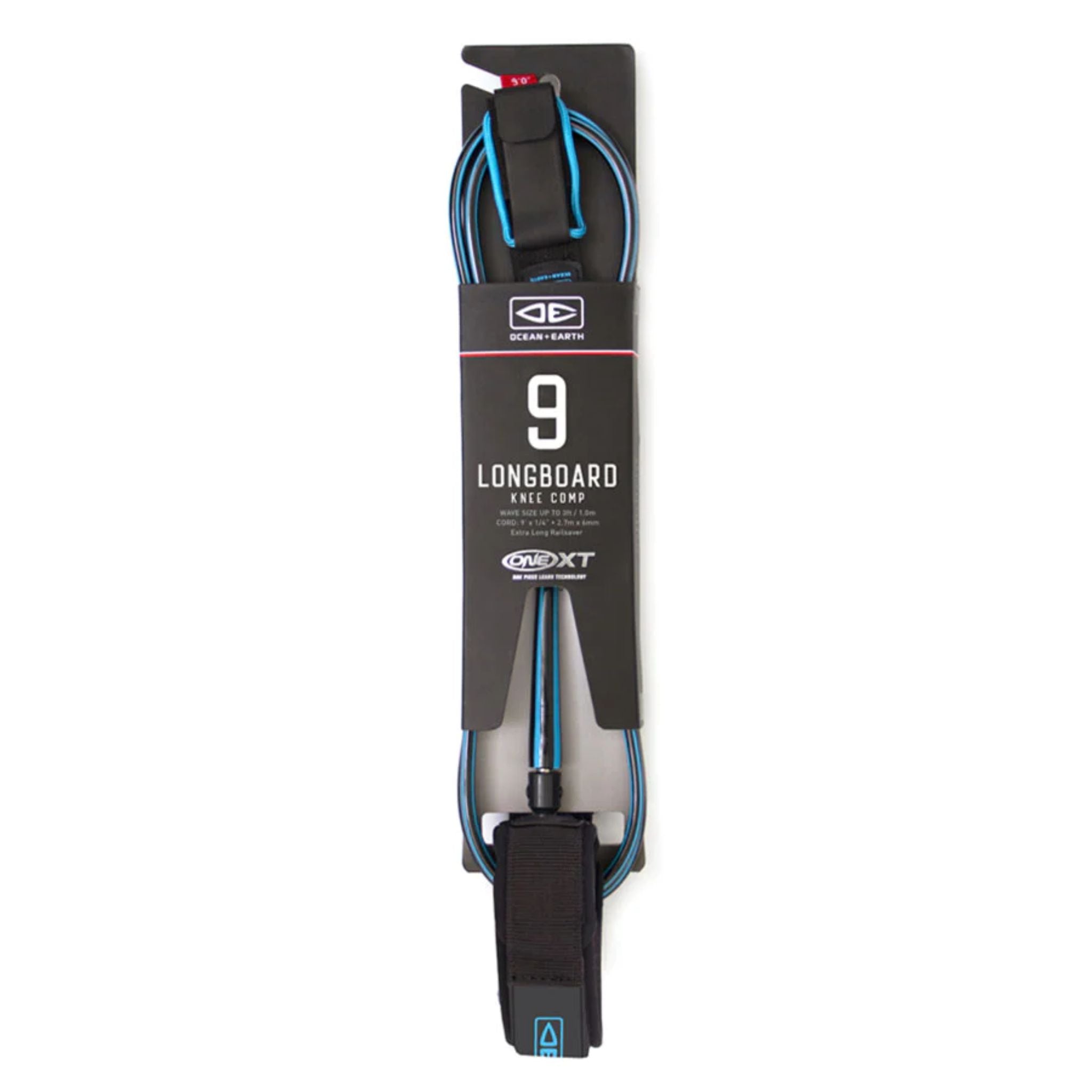 Ocean And Earth Longboard Diamond Flex Regular Knee 9 Leash