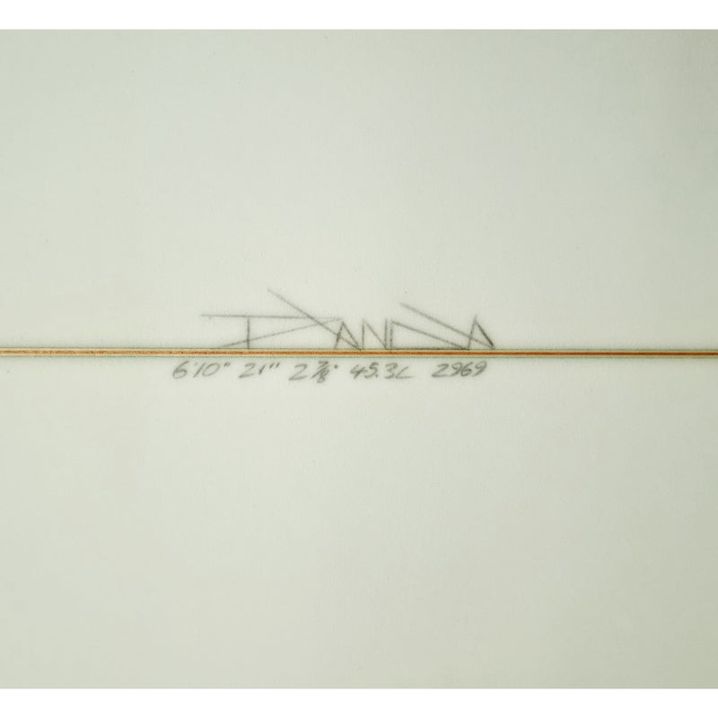 Panda Shiitake Twinzer Surfboard - 6-10