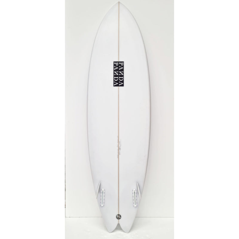 Panda Shiitake Twinzer Surfboard 6-4
