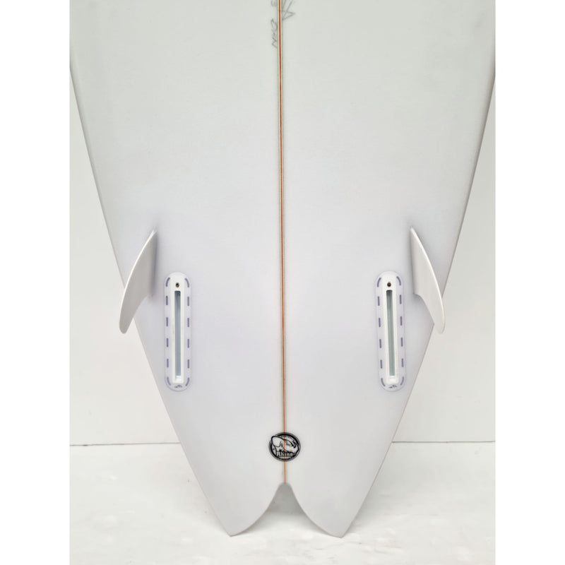 Panda Shiitake Twinzer Surfboard 6-4