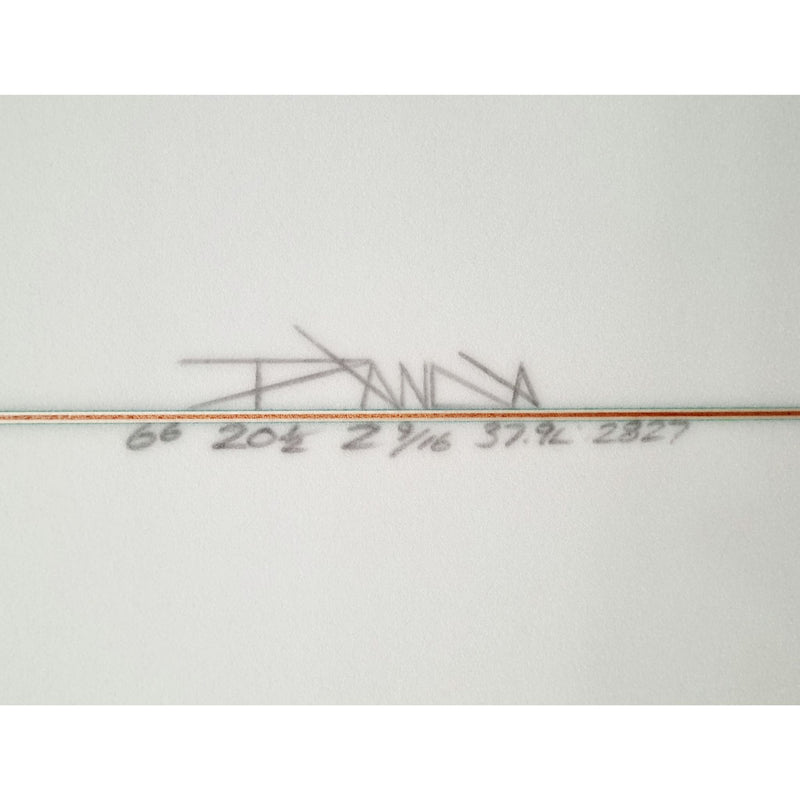 Panda Shiitake Twinzer Surfboard - 6-6