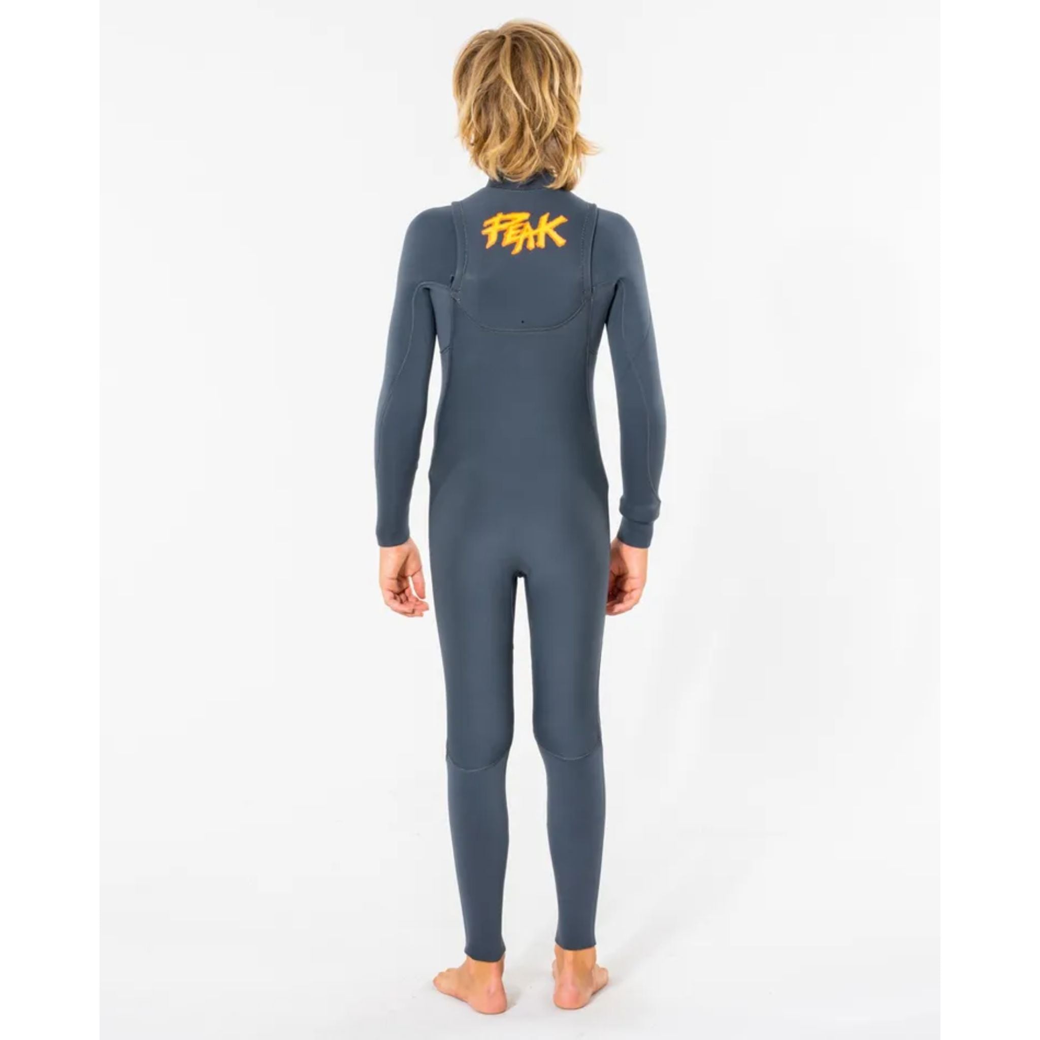 Peak Junior Climax Pro Chest Zip 3/2mm Steamer - Charcoal