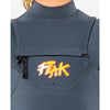 Peak Junior Climax Pro Chest Zip 3/2mm Steamer - Charcoal