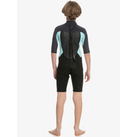 Quiksilver 2/2mm Prologue Kids Short Sleeve Back Zip Springsuit