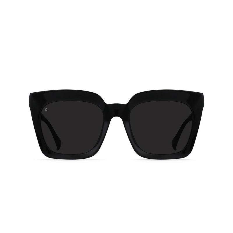 Raen Vine Sunglasses - Black / Dark Smoke