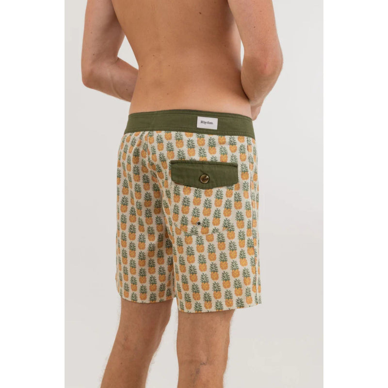Rhythm Mens Pineapple Swim Trunk