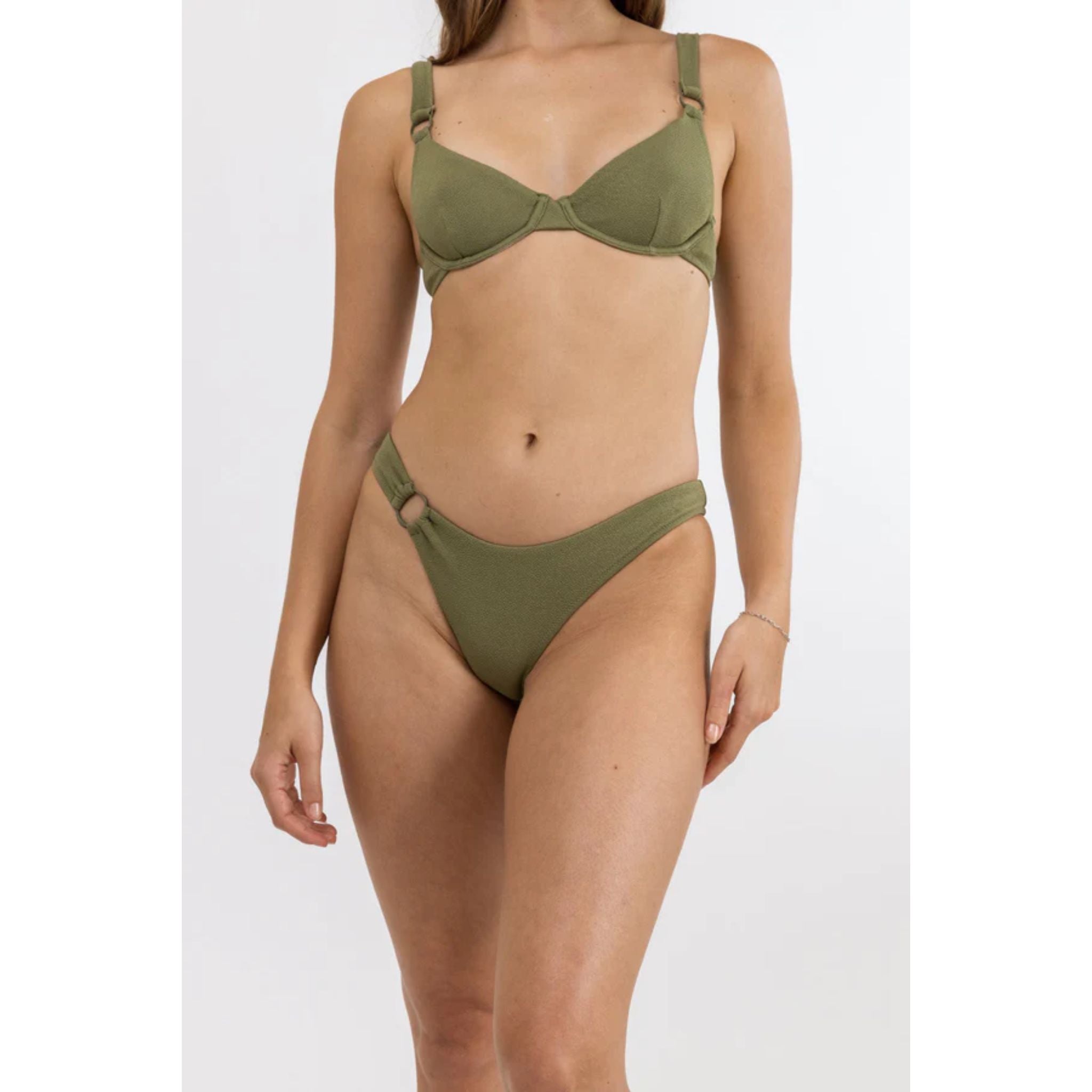 Hi cut high waisted bikini outlet