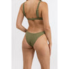Rhythm Womens Avoca Ring Hi Cut Bikini Bottom