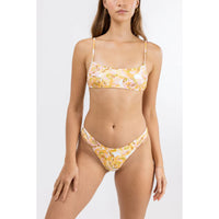 Rhythm Womens Mimosa Floral Crop Bikini Top