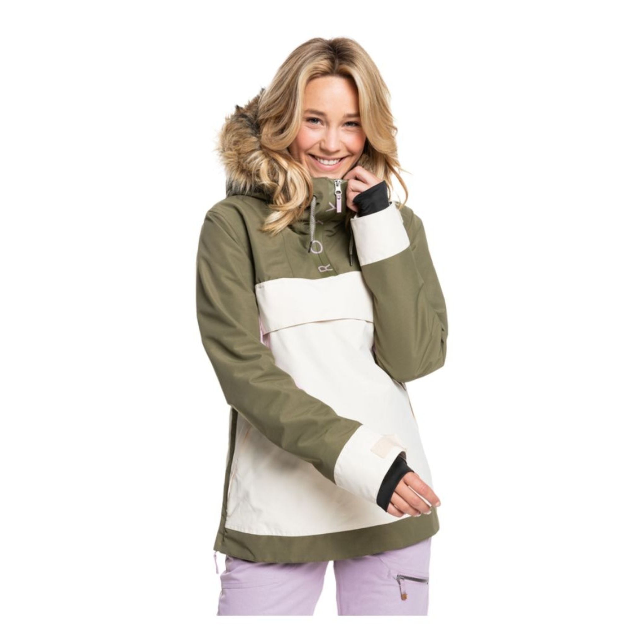 Roxy Shelter Half Zip Snow Jacket