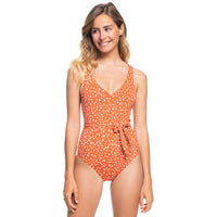 Roxy Tropical Oasis Knotted One Piece