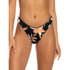 Roxy Womens Hibiscus Wave Cheeky Bikini Bottom